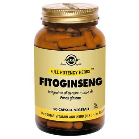 Solgar Fitoginseng 50 wegetariańskich kapsułek