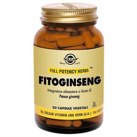 Solgar fitoginseng 50 cápsulas vegetais
