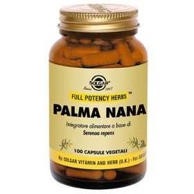 Solgar Palma Nana 100 vegetable capsules
