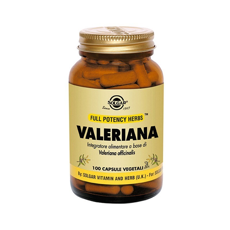 Solgar valeriana 100 vegetarische kapseln