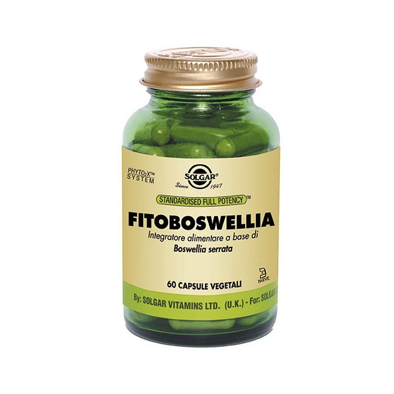 Solgar fitoboswellia 60 vegetariske kapsler