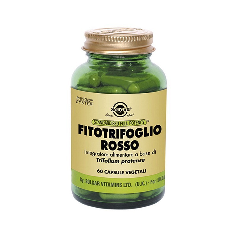 Solgar fitotrifoglio rosso 60 capsule vegetali