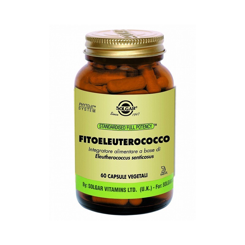 Solgar fitoleuterococco 60 vegetarische kapseln