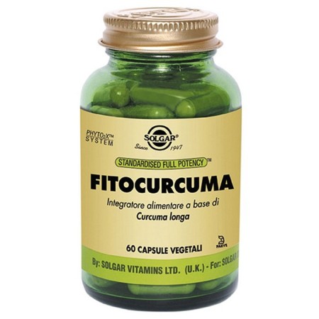 Solgar fitocurcuma 60 vegetable capsules