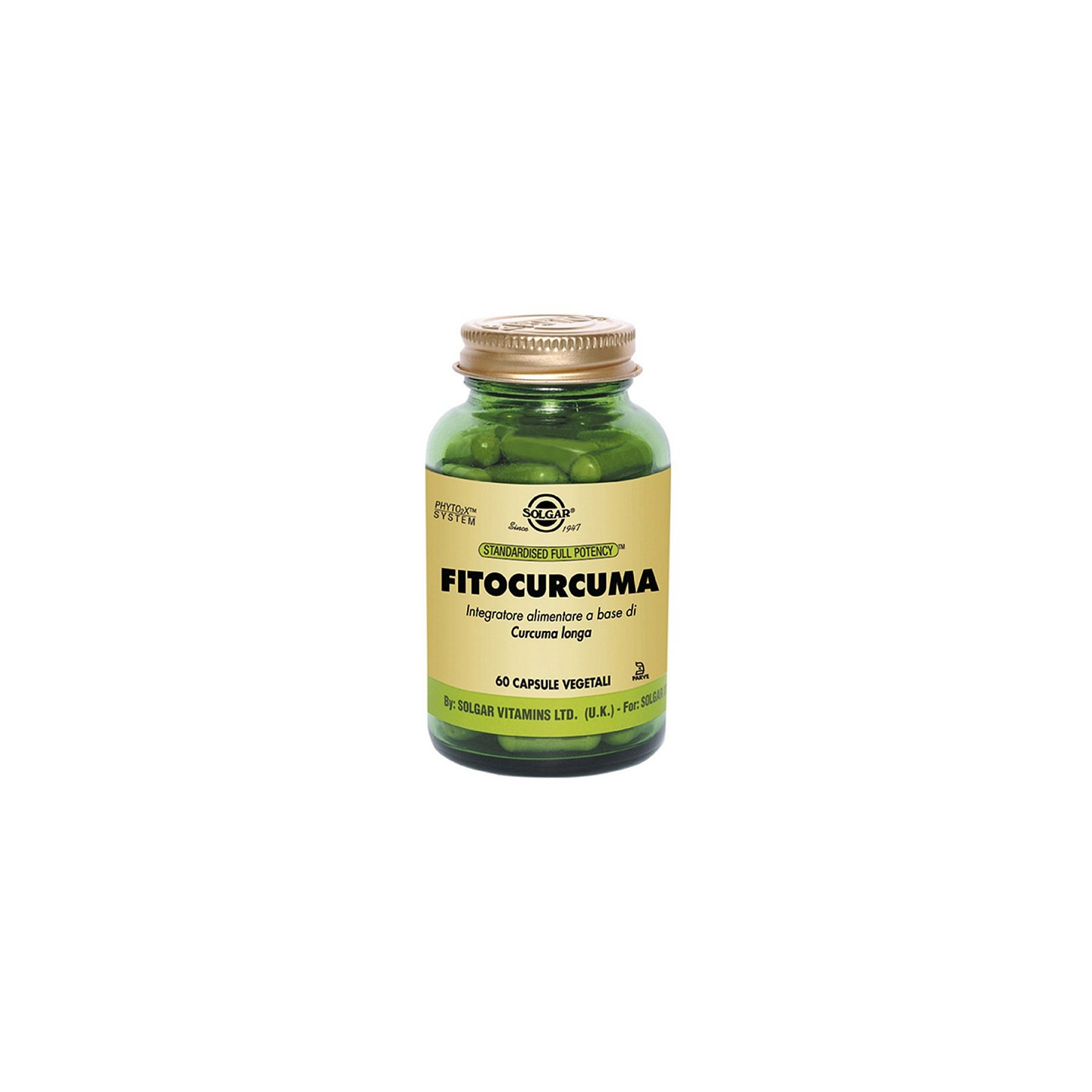 Solgar Fitocurcuma 60 capsule vegetali