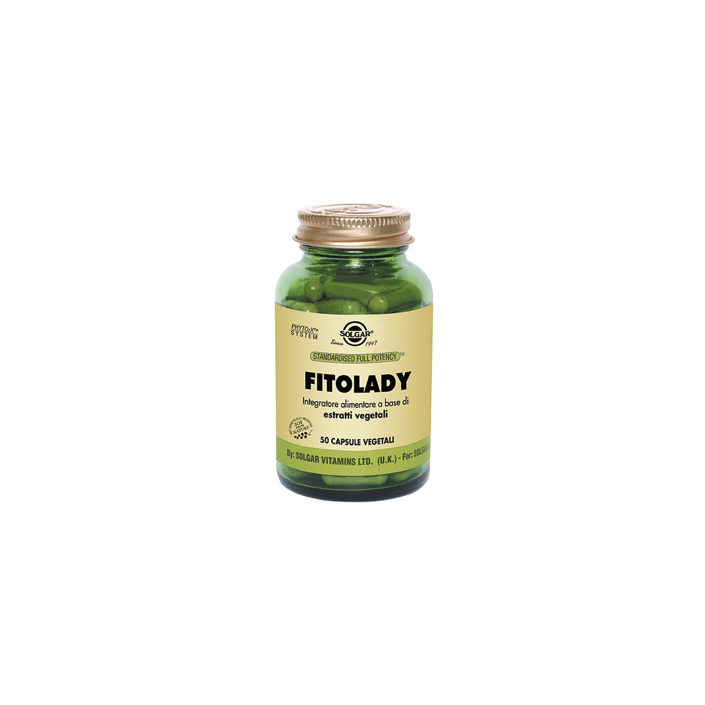 Solgar Fitolady 50 vegetariánskych kapsúl