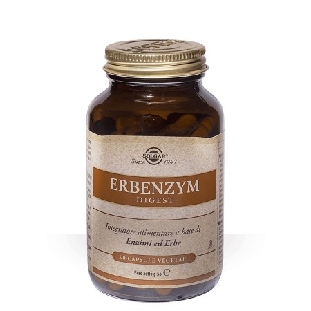 Solgar erbenzym digest 90 capsule vegetariene