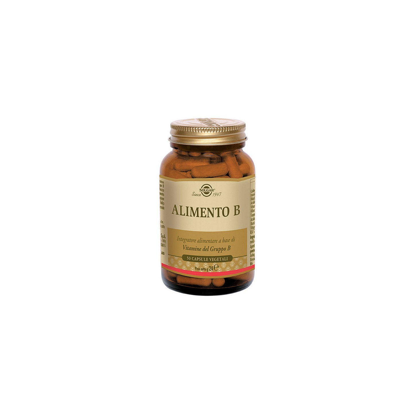 Solgar alimenti b 50 vegetarian capsules