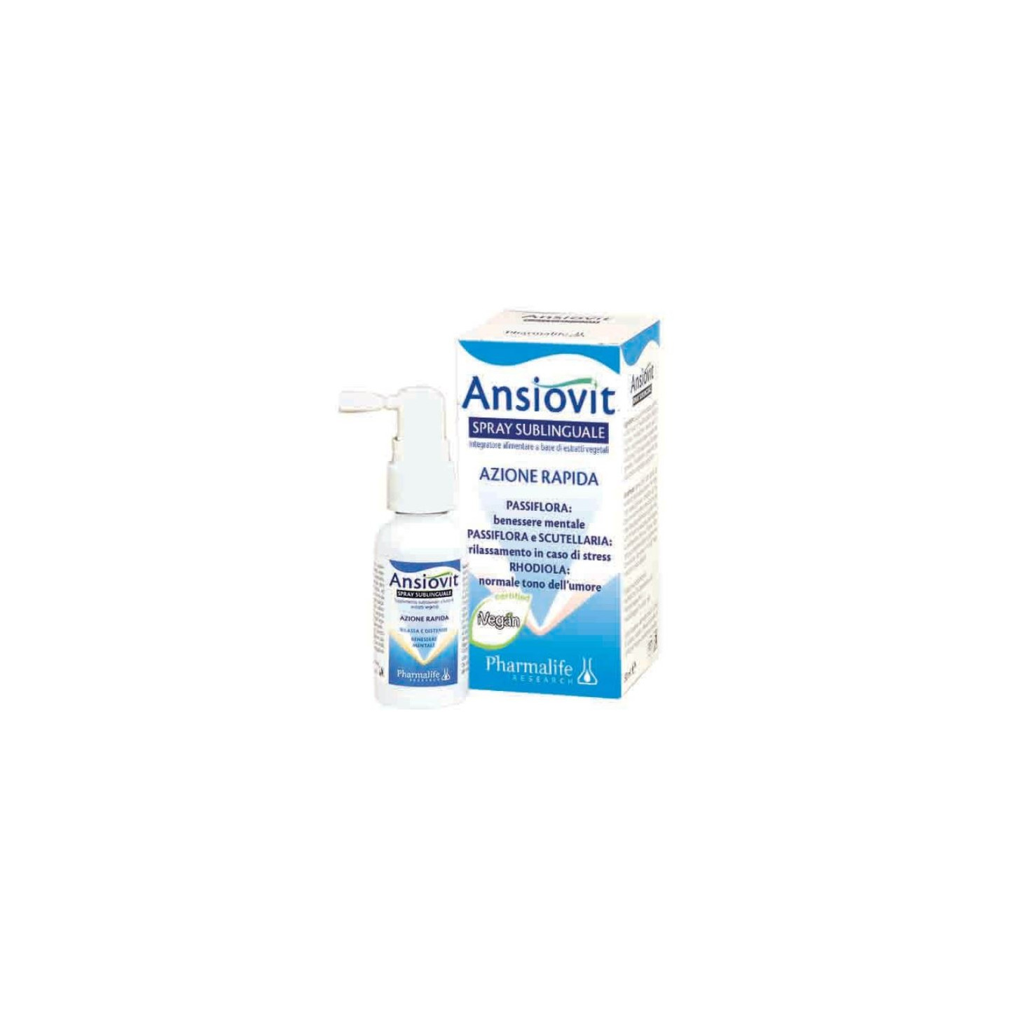 Ansiovit spray sublinguale 30 ml