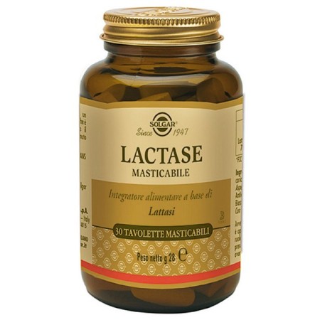 Solgar lactase chewable 30 comprimate