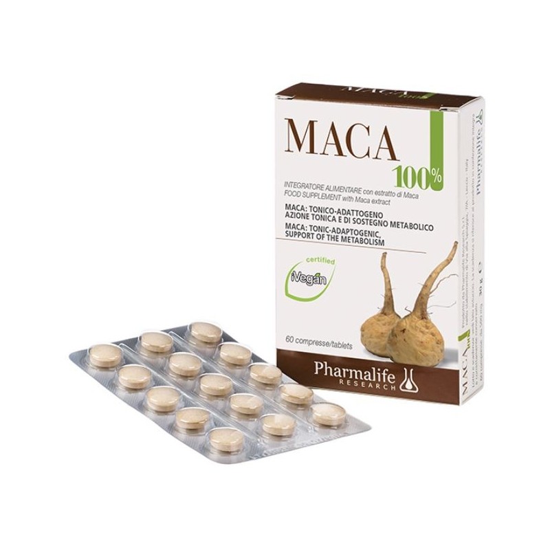 Maca 100% tabletter - tonic, adaptogen