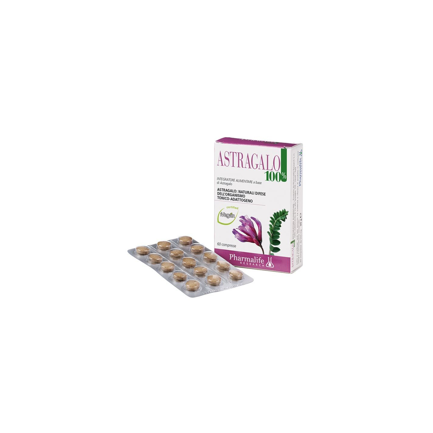 Astragalus 100% tabletter - Understøtter kroppens naturlige forsvar