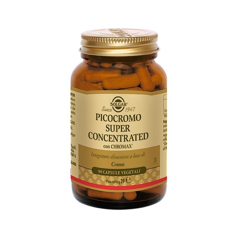 Solgar picocromo super concentrated 90 capsule vegetali