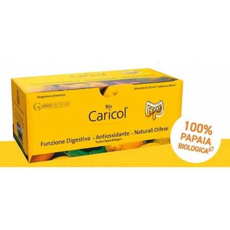 Bio Caricol Papaye mûre bio sans OGM - 20 sachets