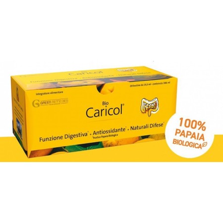 Bio caricol zrelá bio papája bez gmo - 20 vrecúšok