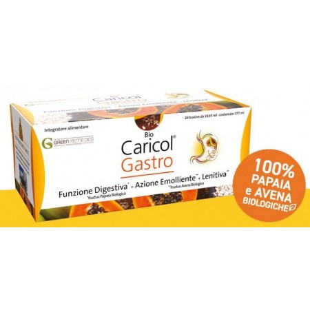 Bio caricol gastro - bio papája a oves - 20 sáčků