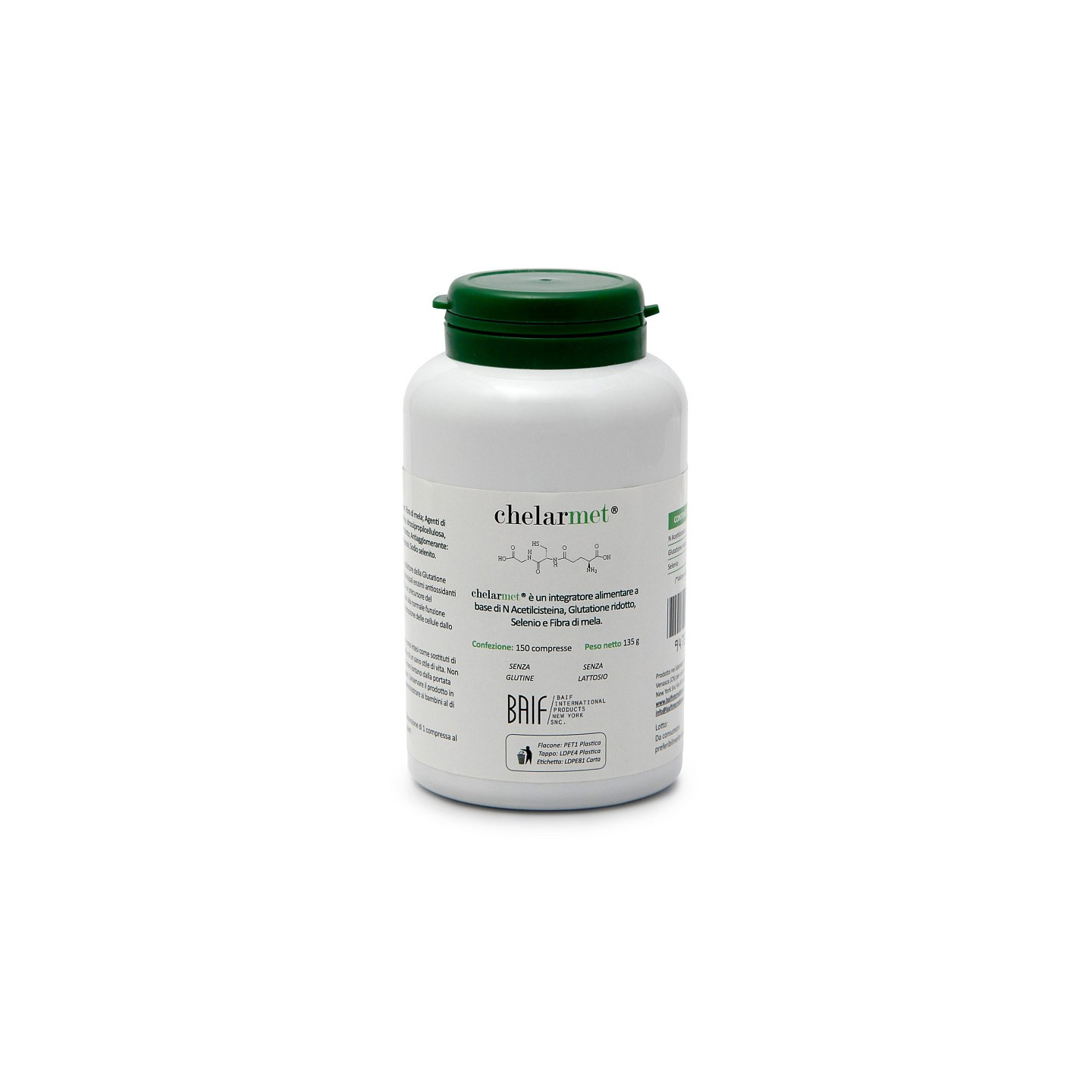 Chelarmet Plus 150 comprimidos, complemento alimenticio antioxidante y quelante