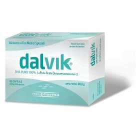 DALVIK - Neupharma Lebensmittel für besondere medizinische Zwecke - 60 Kapseln (reines DHA)