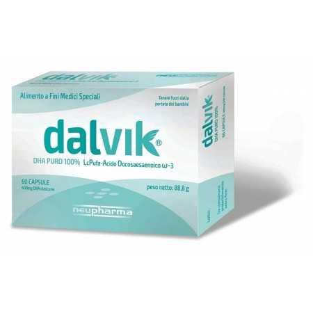 DALVIK - Neupharma Aliment à usage médical spécial - 60 gélules (DHA pur)