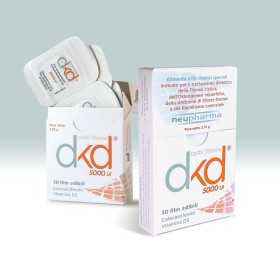 DKD 5000 - film orodispersibile 5.000 UI Vitamina D3 Colecalciferolo - 30 ﬁlm 