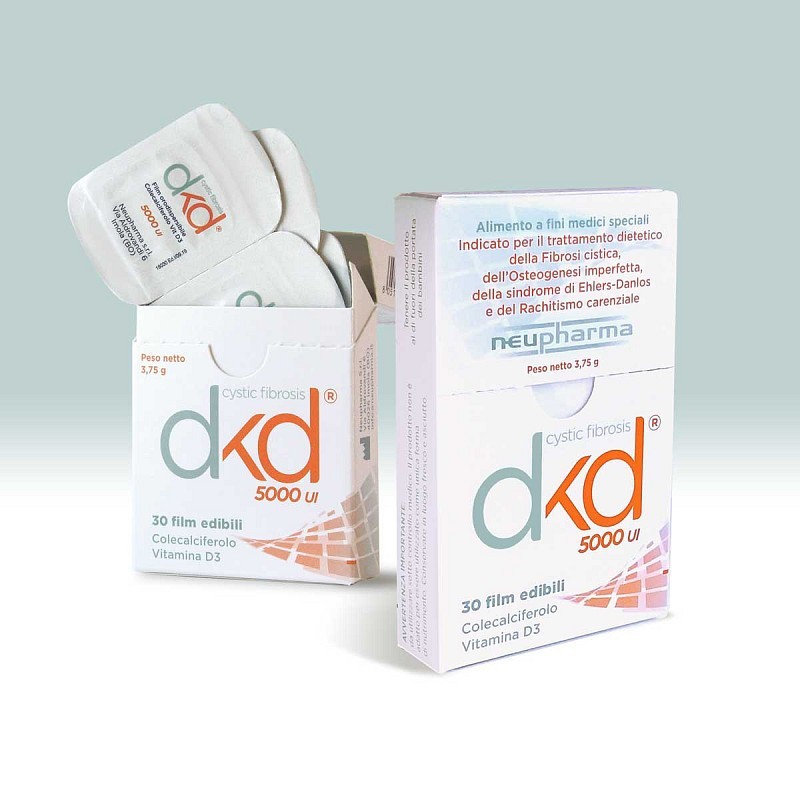 Dkd 5000 - smeltet film 5.000 ie vitamin d3 cholecalciferol - 30 ﬁ lm