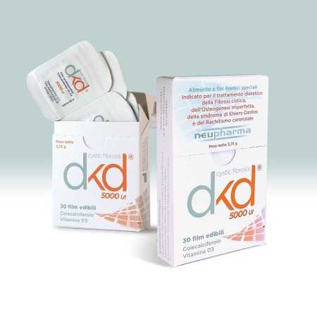 DKD 5000 - film orodispersabil 5.000 UI Vitamina D3 Colecalciferol - 30 film