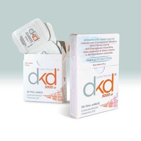 DKD 5000 - orodispergeerbare film 5.000 IE Vitamine D3 Cholecalciferol - 30 ﬁ lm