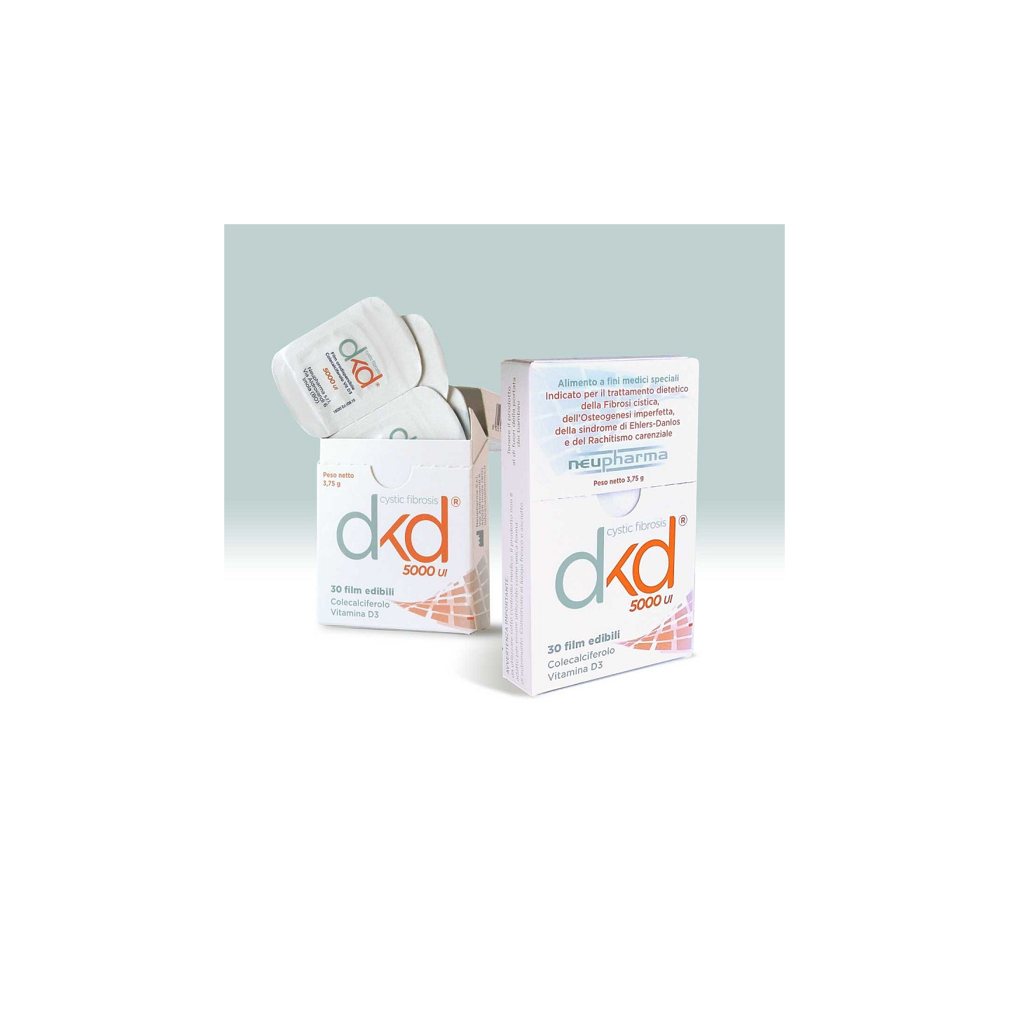 DKD 5000 - film orodispersible 5 000 UI Vitamine D3 Cholécalciférol - 30 films