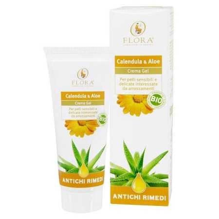 Gel crema de caléndula y aloe para pieles delicadas 75ml