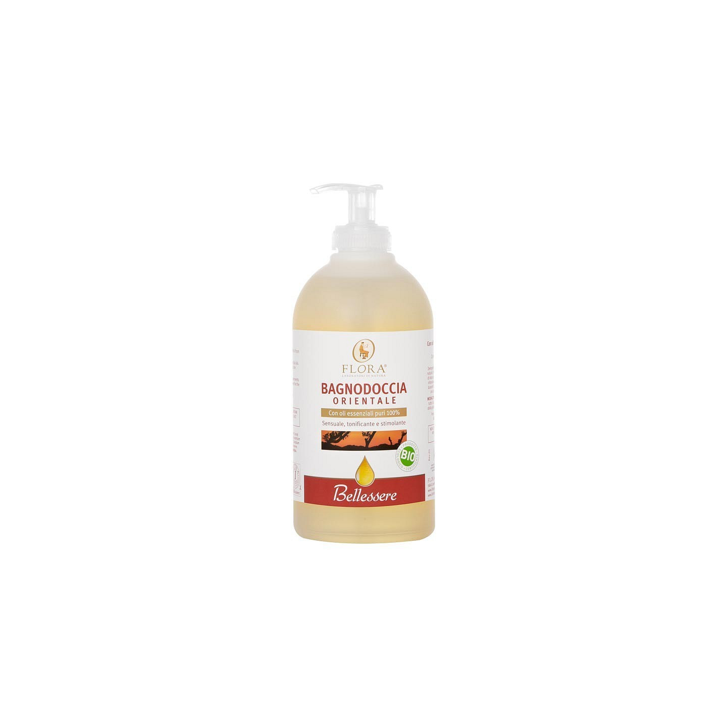 Oriental shower bath, sensual, invigorating and stimulating 500ml