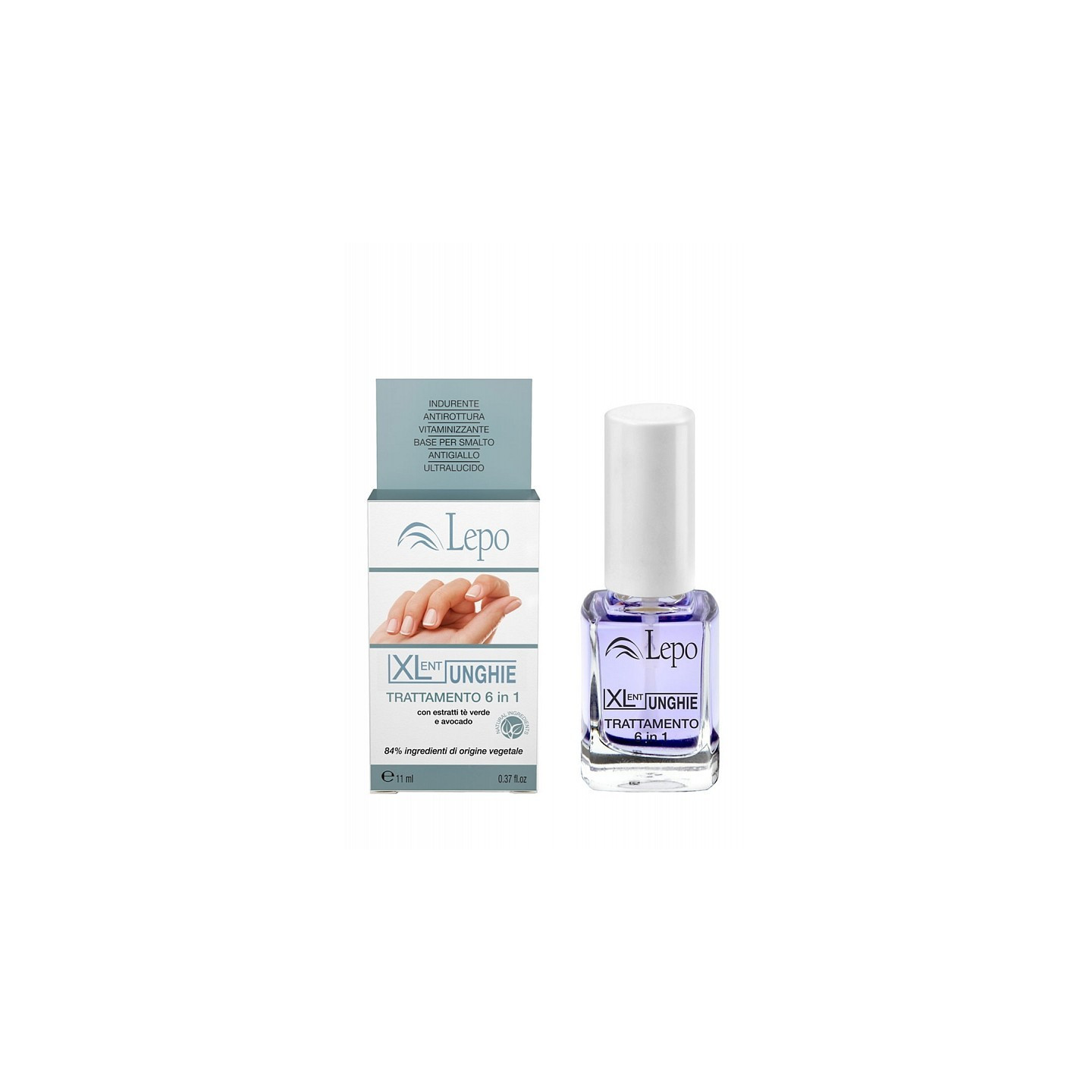 Traitement des ongles Lepo XLent 6 en 1