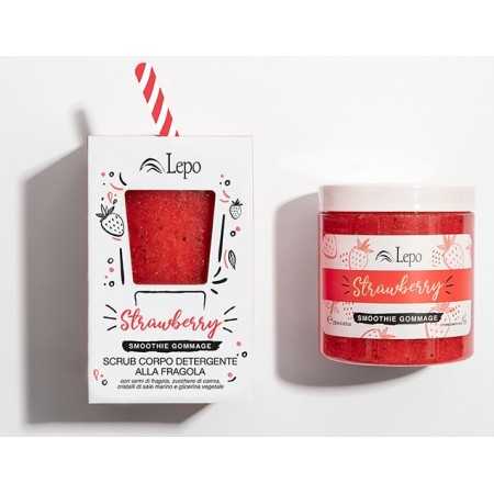 STRAWBERRY SMOOTHIE GOMMAGE - Jahodový čistiaci telový peeling - 250 ml