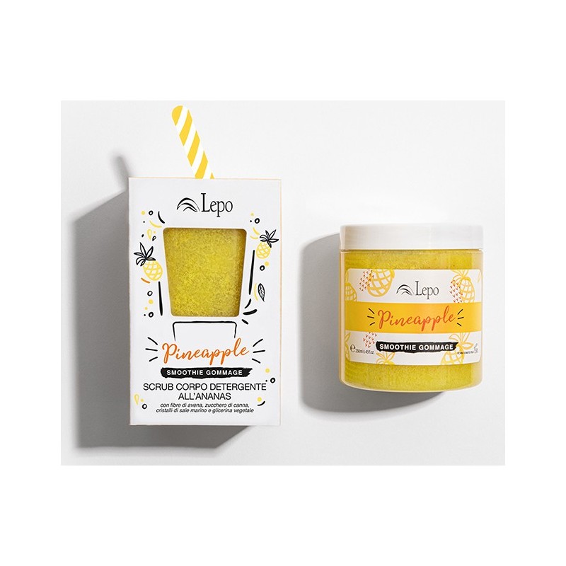AnanÁsovÝ smoothie gommage - ananásový čistiaci telový peeling - 250 ml