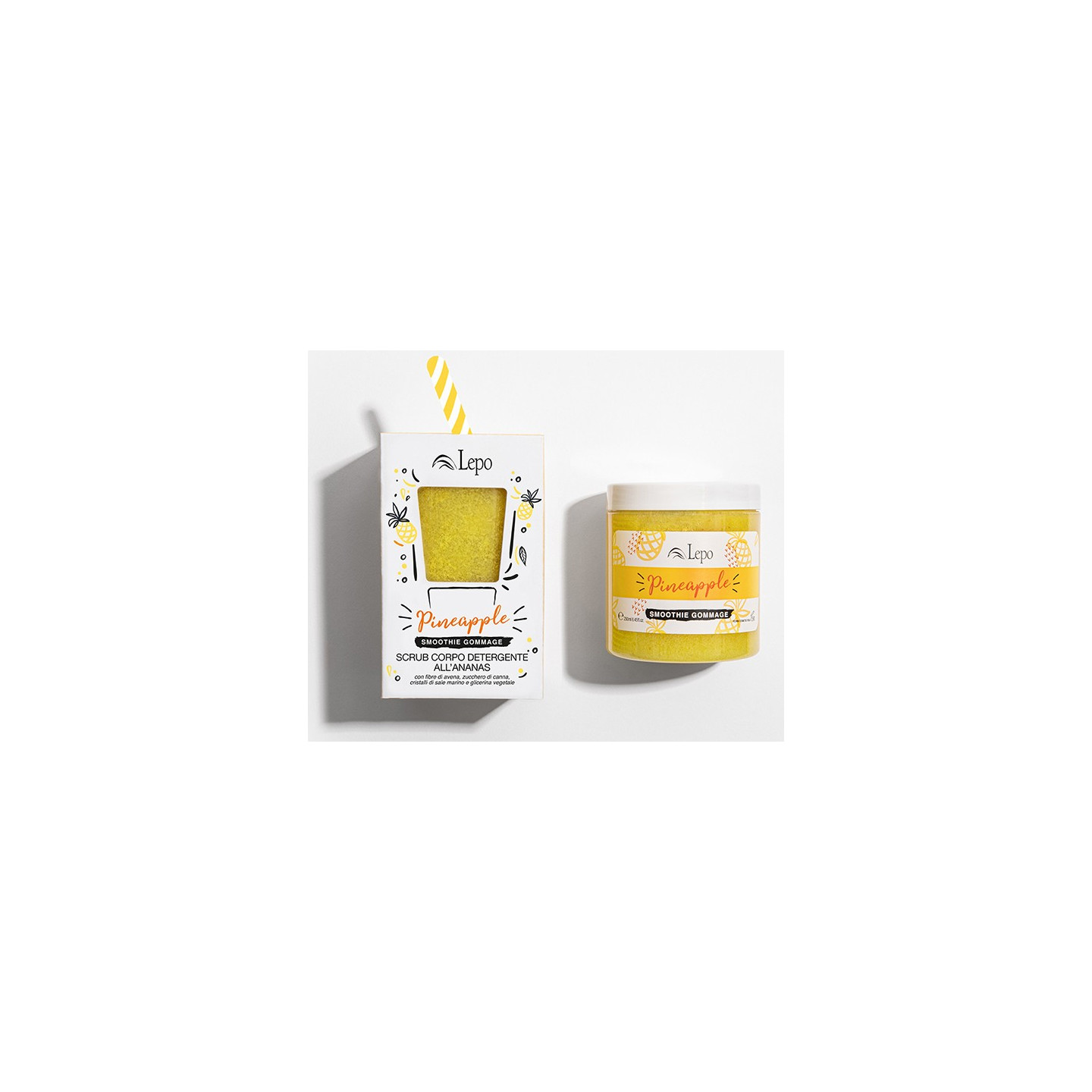 ANANAS SMOOTHIE GOMMAGE - Ananas Cleansing Body Scrub - 250 ml