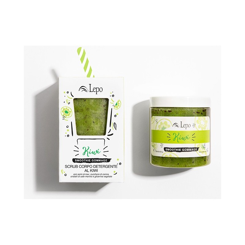 Kiwi smoothie gommage - oczyszczający peeling do ciała kiwi - 250 ml