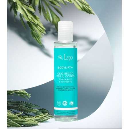 LEPO TONING AND NOURISHING DRY BODY OIL with grapeseed, sweet almond, jojoba and wheat germ oils