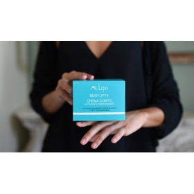 Lyftande och faststÄndande lepo body cream med hyaluronsyra, sheasmör och fruktooligosackarider