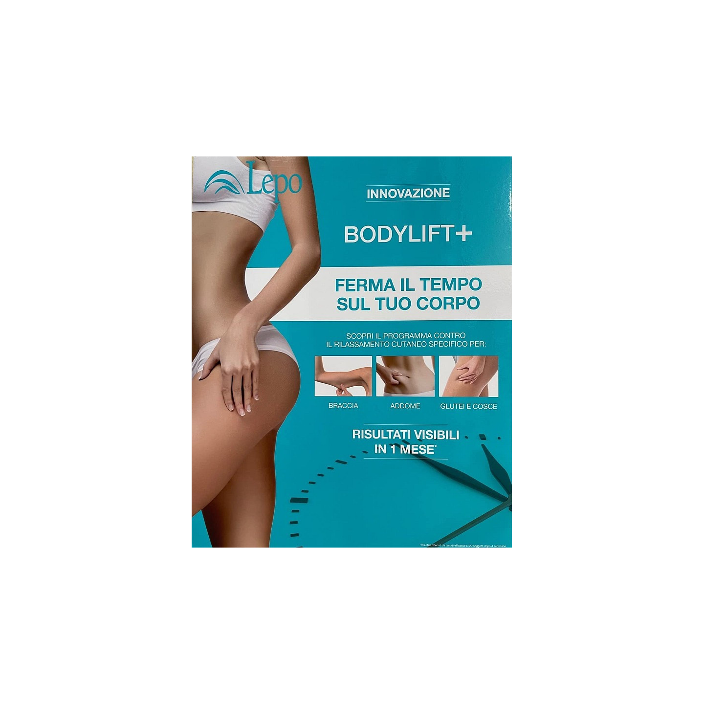Bodylift+ scrub lepo corpo drenante levigante al sale e oli tonificanti conf. da 3 trattamenti
