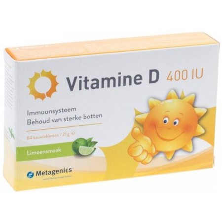 Vitamin d 400 iu metagenics 84 tablet
