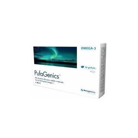 Pufagenics metagenics integratore olio di pesce 30 capsule