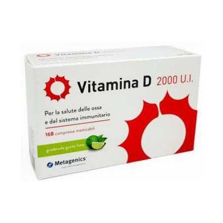 D-vitamin 2000 IE Metagenics 168 tabletter