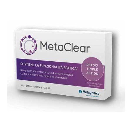 Metaclear metagenics 30 compresse