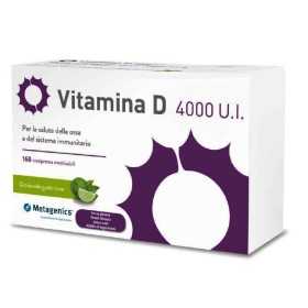 Vitamín D 4000 IU Metagenics 168 žuvacích tabliet