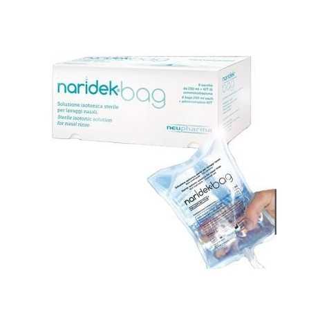 NARIDEK Sac solution pour lavages nasaux - 6 sachets de 250 ml