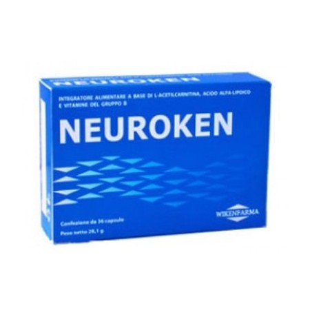 Wikenfarma neuroken integratore alimentare 36cpr.
