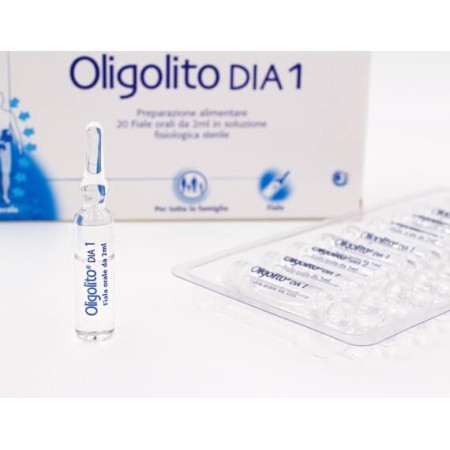 Oligolito dia 1 20 fiale bevibili da 2 ml