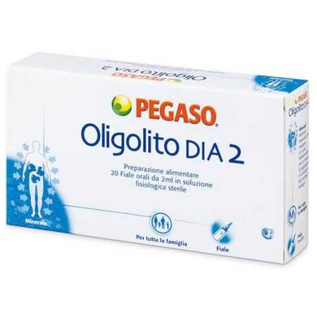 Oligolito DIA 2 20 ampoules buvables de 2 ml