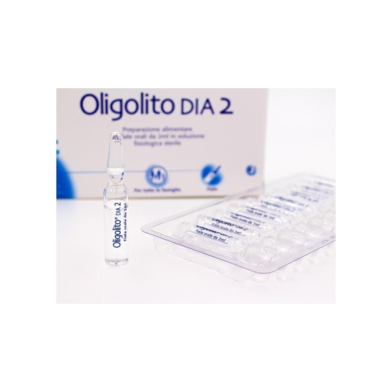 Oligolito dia 2 20 pitných ampulí po 2 ml