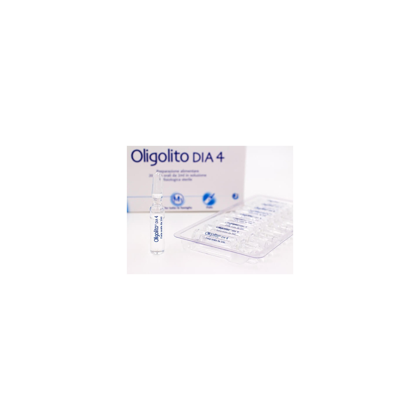 Oligolito DIA 4 20 drinkable vials of 2 ml