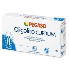Oligolito Cuprum - 20 drickbara injektionsflaskor 2 Ml